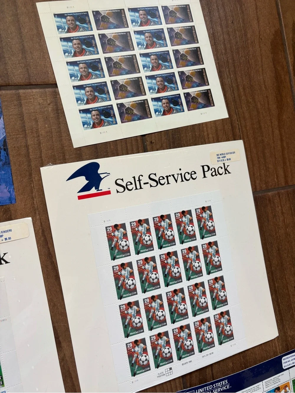 Vintage USPS Postage Stamp Sheet Lot Civil War Marilyn Monroe Kids Care Sports